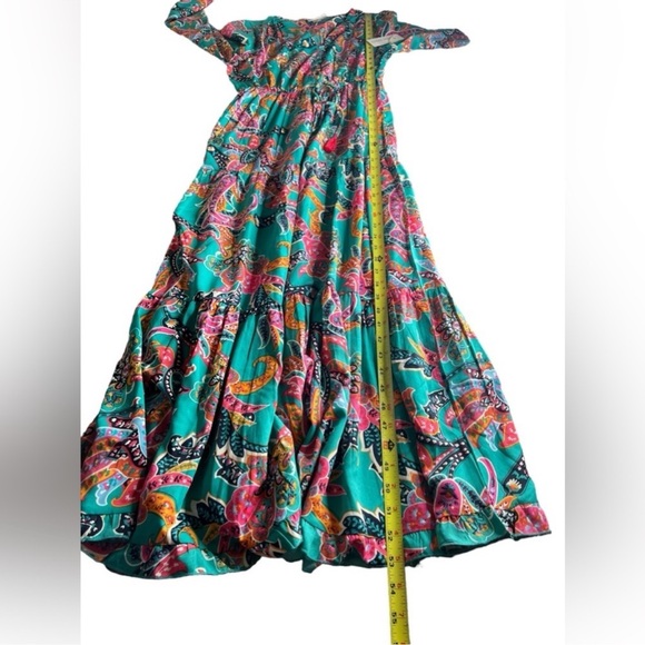 Anthropologie Boemo Bohemian V-neck Maxi Dress - Picture 11 of 11